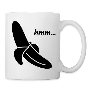 Hmm Yummy Banana Gift - Mug - white - Right