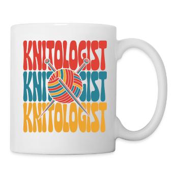 Strickexpertin gesucht - Tasse - Weiß - Rechts