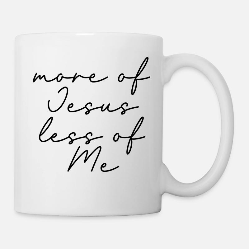 more of Jesus - Mug - white