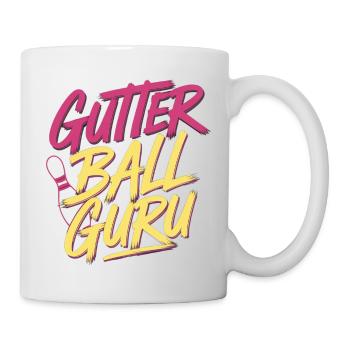 Gutter Ball Guru 13 - Tasse - Weiß - Rechts