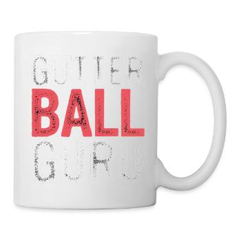 Gutter Ball Guru 9 - Tasse - Weiß - Rechts