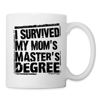 Cute baby design for academics - Mug - white - Right