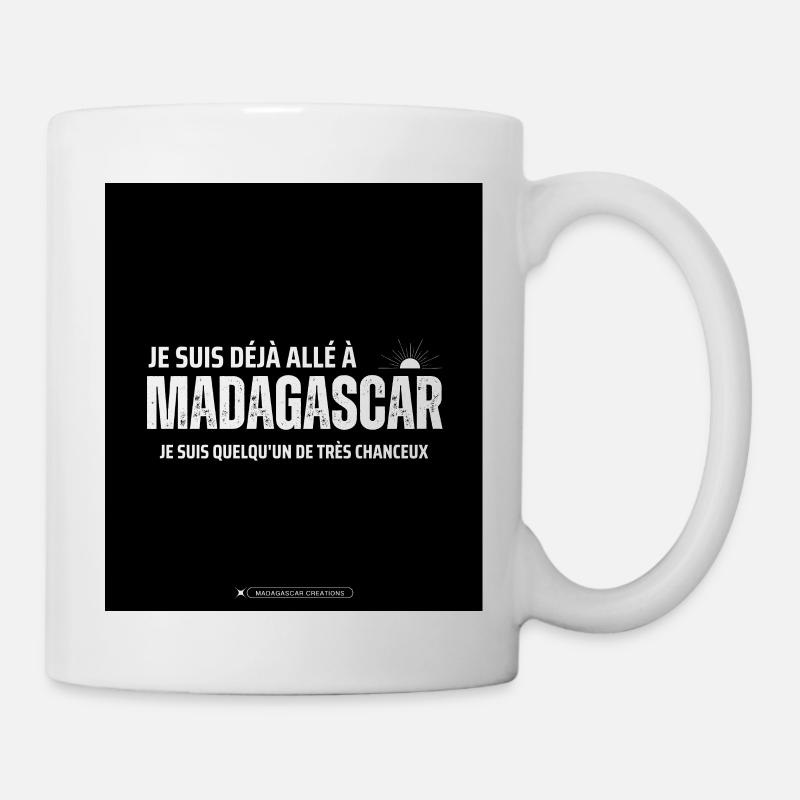 Je suis alle a madagascar - Mug blanc - blanc