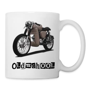 S51 (braun) // Illustration - Tasse - Weiß - Rechts
