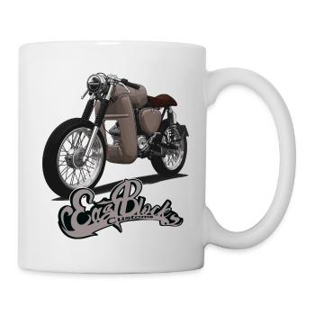 S51 (braun) // Illustration - Tasse - Weiß - Rechts