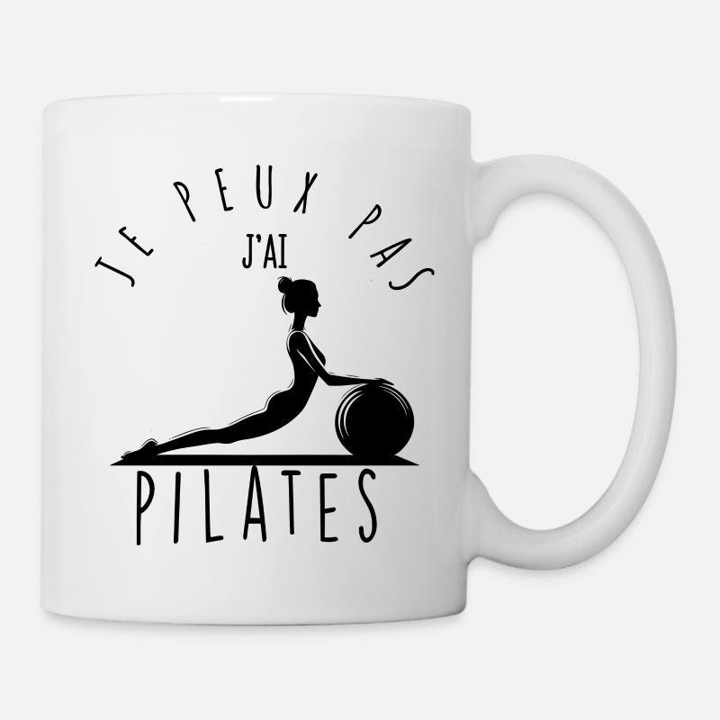 I can't, I have pilates. - Mug - white