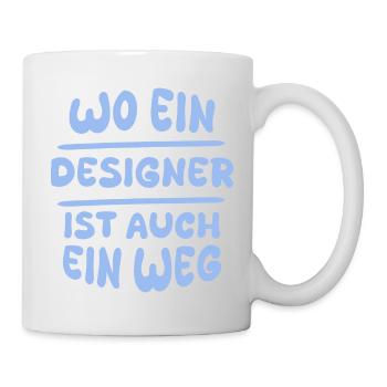 Designer Designer - Tasse - Weiß - Rechts