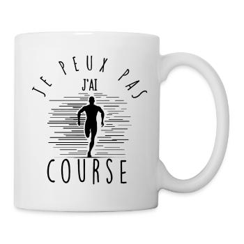 Ich kann nicht, ich habe Rasse. - Tasse - Weiß - Rechts