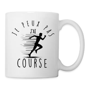 Ich kann nicht, ich habe Rasse. - Tasse - Weiß - Rechts