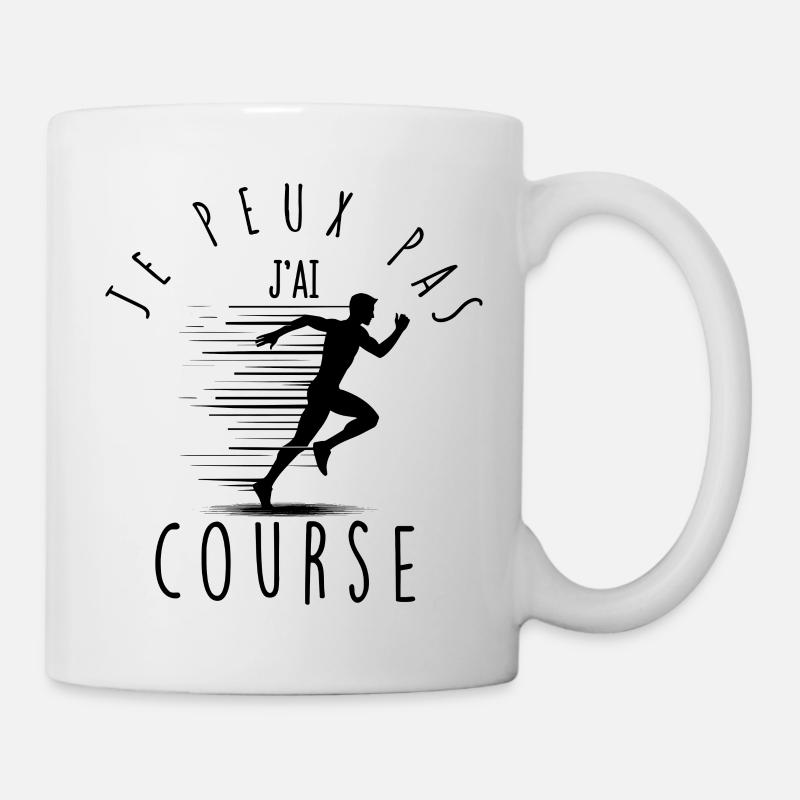 I can't, I have race. - Mug - white