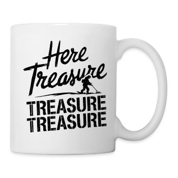 Conception de chasseur de trésors pour les explorateurs - Mug blanc - blanc - Droite