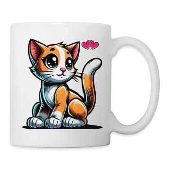 Cat Love - Mug - white - Right