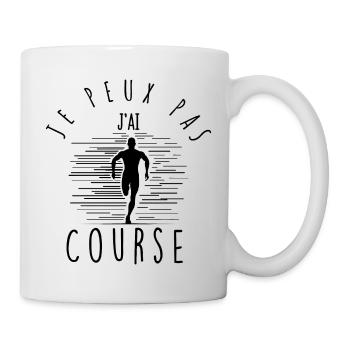Ich kann nicht, ich habe Rasse. - Tasse - Weiß - Rechts