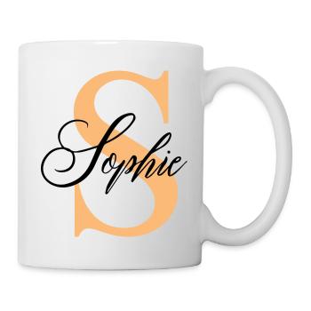Sophie name gifts - personalized custom birthday - Mug - white - Right