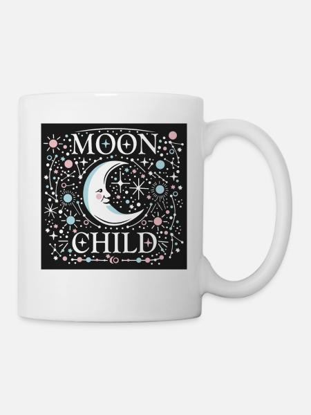 Daughter of the Moon - Mug - white