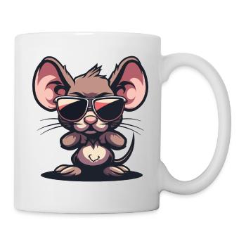Animal souris - Mug blanc - blanc - Droite