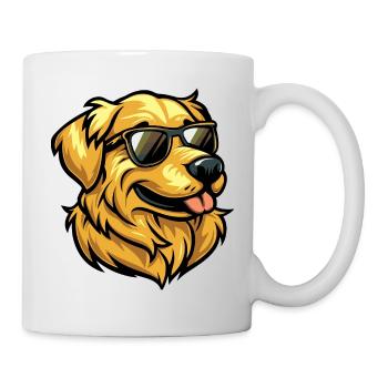 Golden Retriever dog - Mug - white - Right