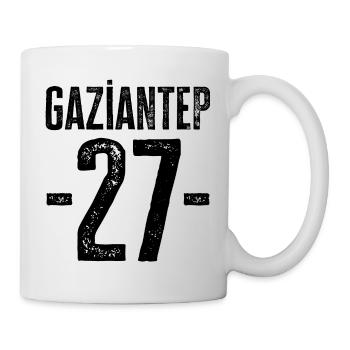 Gaziantep 27 – Fierté du goût et de la diversité - Mug blanc - blanc - Droite