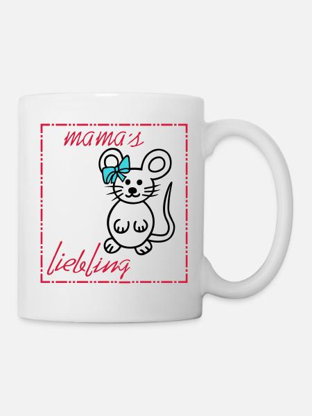 Mama's Liebling - Tasse - Weiß