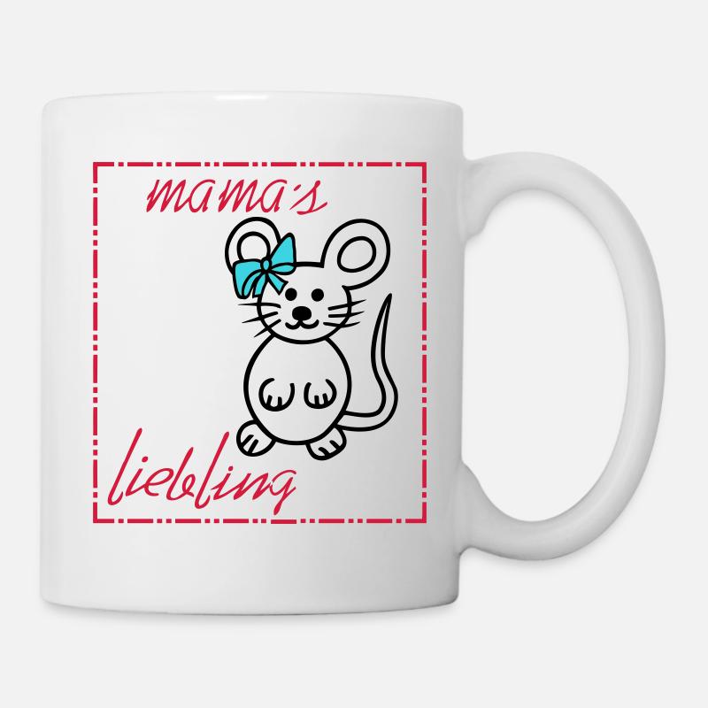Mama's Liebling - Tasse - Weiß