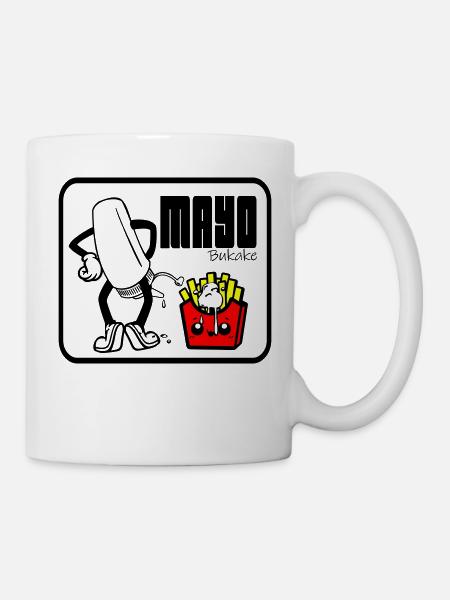 With mayo - Mug - white