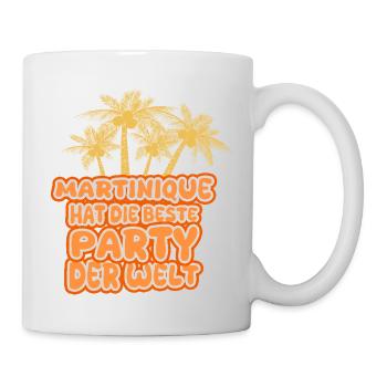 Urlaub Martinique - Tasse - Weiß - Rechts