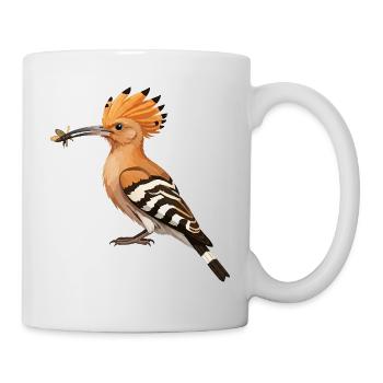 Wiedehopf Upupa Epops - Tasse - Weiß - Rechts