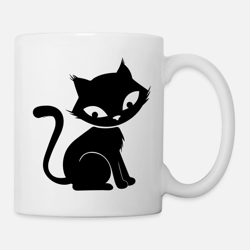 Cute cat - Mug - white
