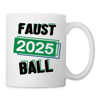 Faustball Spieler Team Turnier Mannschaft in 2025 - Tasse - Weiß - Rechts