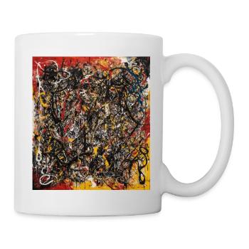 Abstract - Mug - white - Right