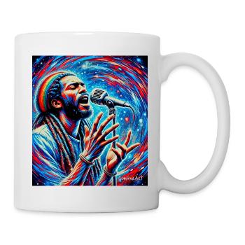 Reggae Vibes – Soulful Music Energy - Mug - white - Right