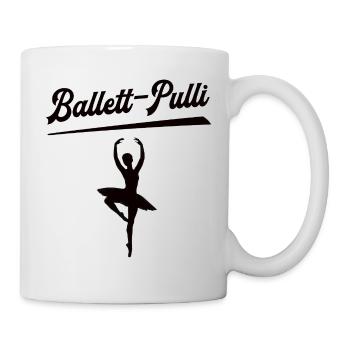 Ballettkleidung Damen BALLETT-PULLI Ballet Tanzen - Tasse - Weiß - Rechts
