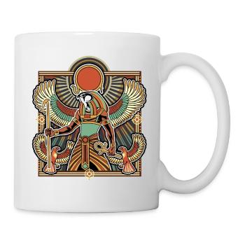 RA Dieu du Soleil ÉGYPTE - Mug blanc - blanc - Droite
