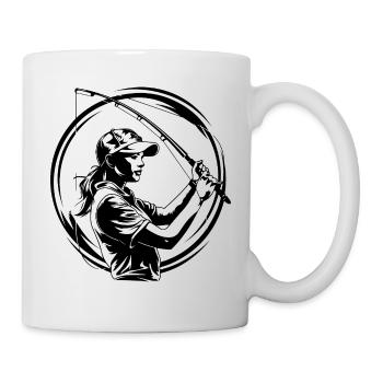 Fishing Sport Fisherman - Mug - white - Right