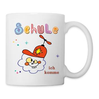 Écolier Enfant - Mug blanc - blanc - Droite