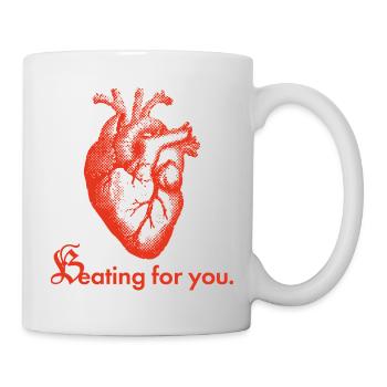 Beating for You - Tasse - Weiß - Rechts