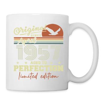 April 1957 Gift | 68th Anniversary April 1957 - Mug - white - Right