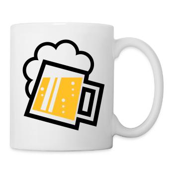 XBayrisches Original (2-farbig) - Tasse - Weiß - Rechts