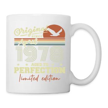 April 1978 Gift | 47th Anniversary April 1978 - Mug - white - Right