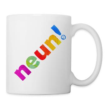 NEUN 9 JAHRE 9. GEBURTSTAG - Tasse - Weiß - Rechts