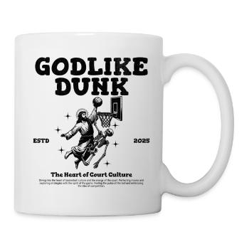 God like Dunk Basketball - Mug - white - Right