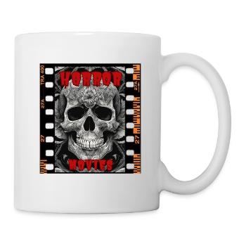 Films d’horreur - Mug blanc - blanc - Droite