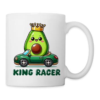 Roi de l’avocat - Mug blanc - blanc - Droite