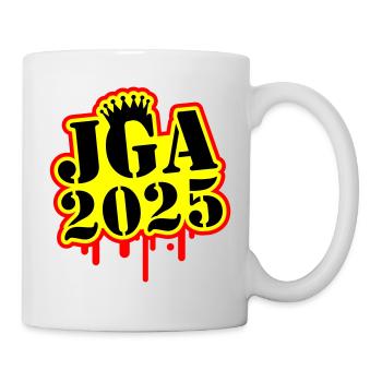 JGA 2025 Junggesellen Abschied - Tasse - Weiß - Rechts