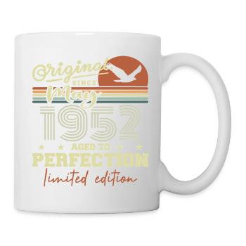 May 1952 | Cadeau Anniversaire Mai 1952 mai 1952 - Mug blanc - blanc - Droite