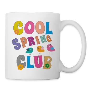 Cool spring Club Frühling - Mug - white - Right