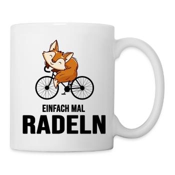 Bicycle wheelless saddle-proof Bike cycling bikepacking - Mug - white - Right