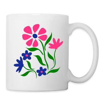 Flowers - Mug - white - Right