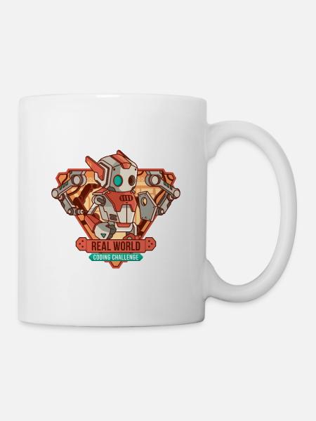 Real world coding challenge - Mug - white