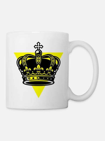 Krone - Tasse - Weiß